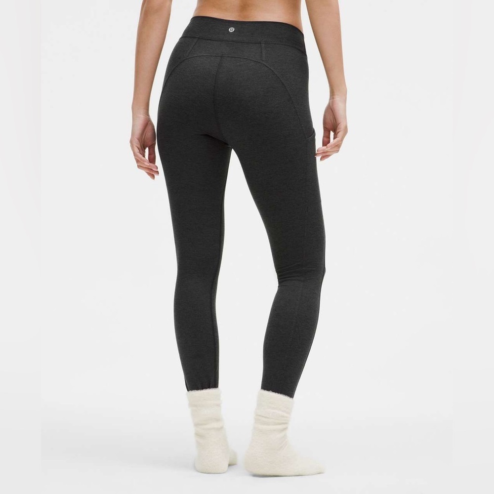 C - Lululemon Soft Sueded High-Rise Tight 25"
Black